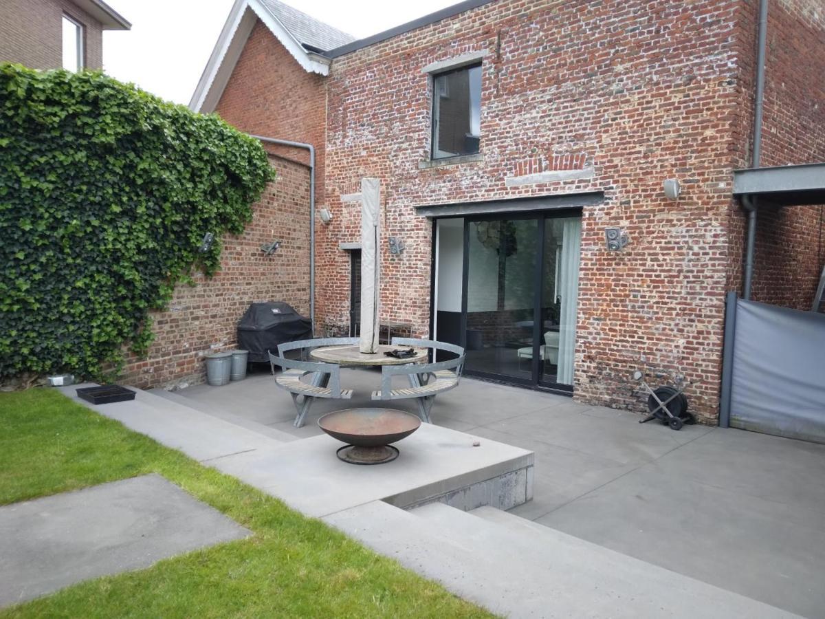Gezellige Moderne Woning Met Zwemvijver Halle  Exterior photo